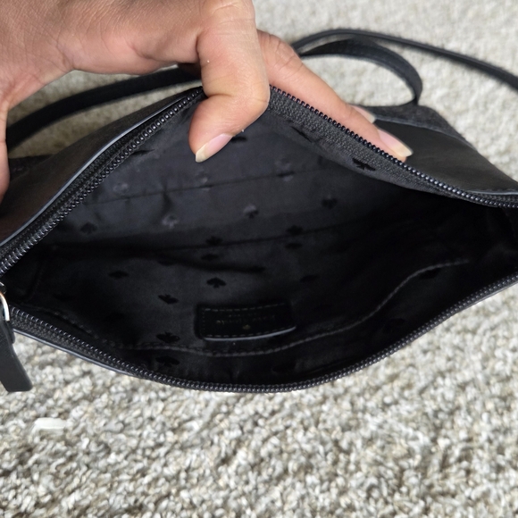Kate Spade Black Sparkle Crossbody Bag - Picture 4 of 5